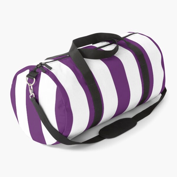 Item preview, Medium AUBERGINE PURPLE and WHITE Vertical STRIPES designed and sold by RachelMacht.