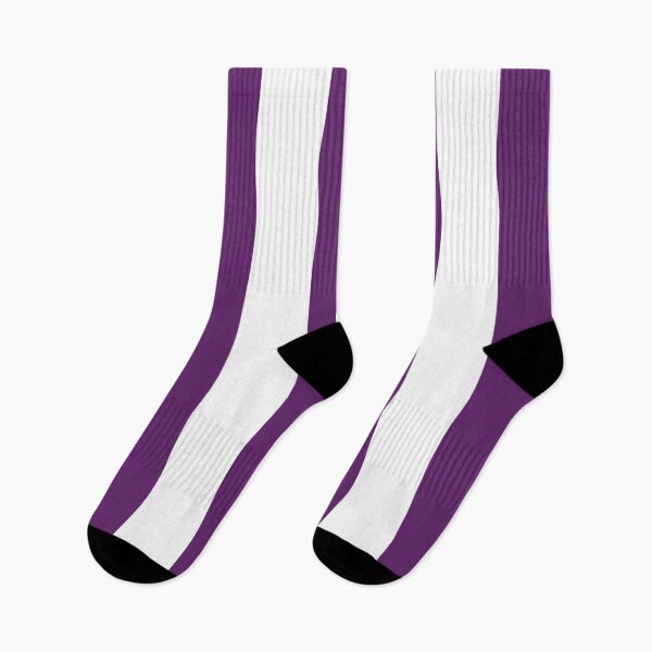 Item preview, Medium AUBERGINE PURPLE and WHITE Vertical STRIPES designed and sold by RachelMacht.