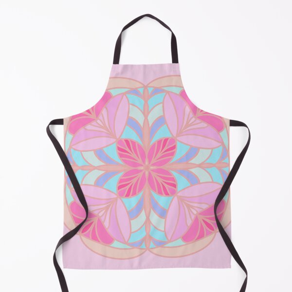 Item preview, Stained Glass Mandala Pink designed and sold by Peace502.