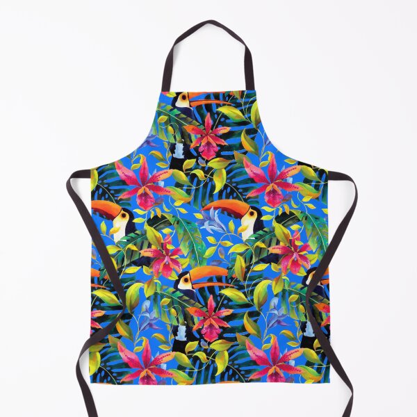Item preview, Tropical toucans seamless pattern summer designed and sold by Alessandro Remo Mazzoni Remotextiles.
