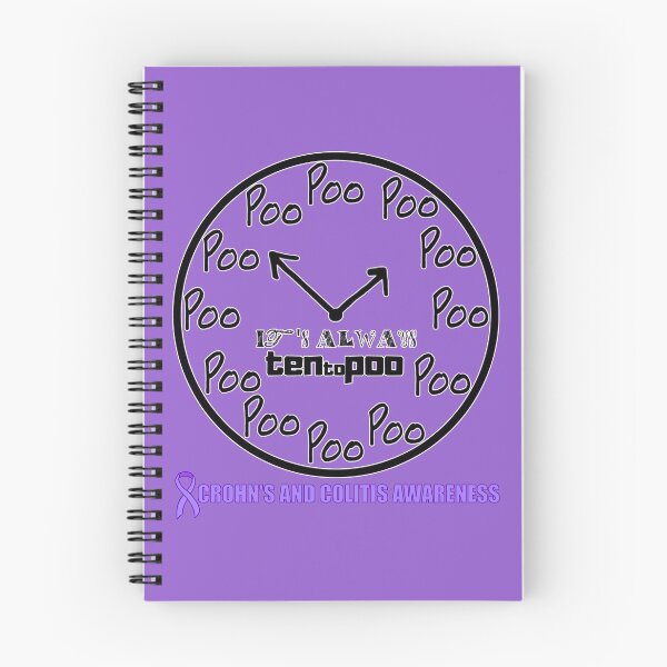 Item preview, Ten to Poo - Crohn's and Colitis awareness designed and sold by poo-tee.