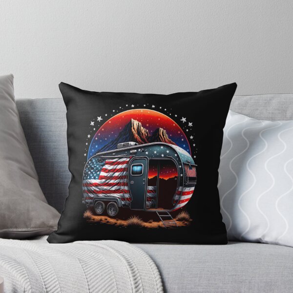 Item preview, Patriot - Camping Caravan USA Flag designed and sold by druckfun.