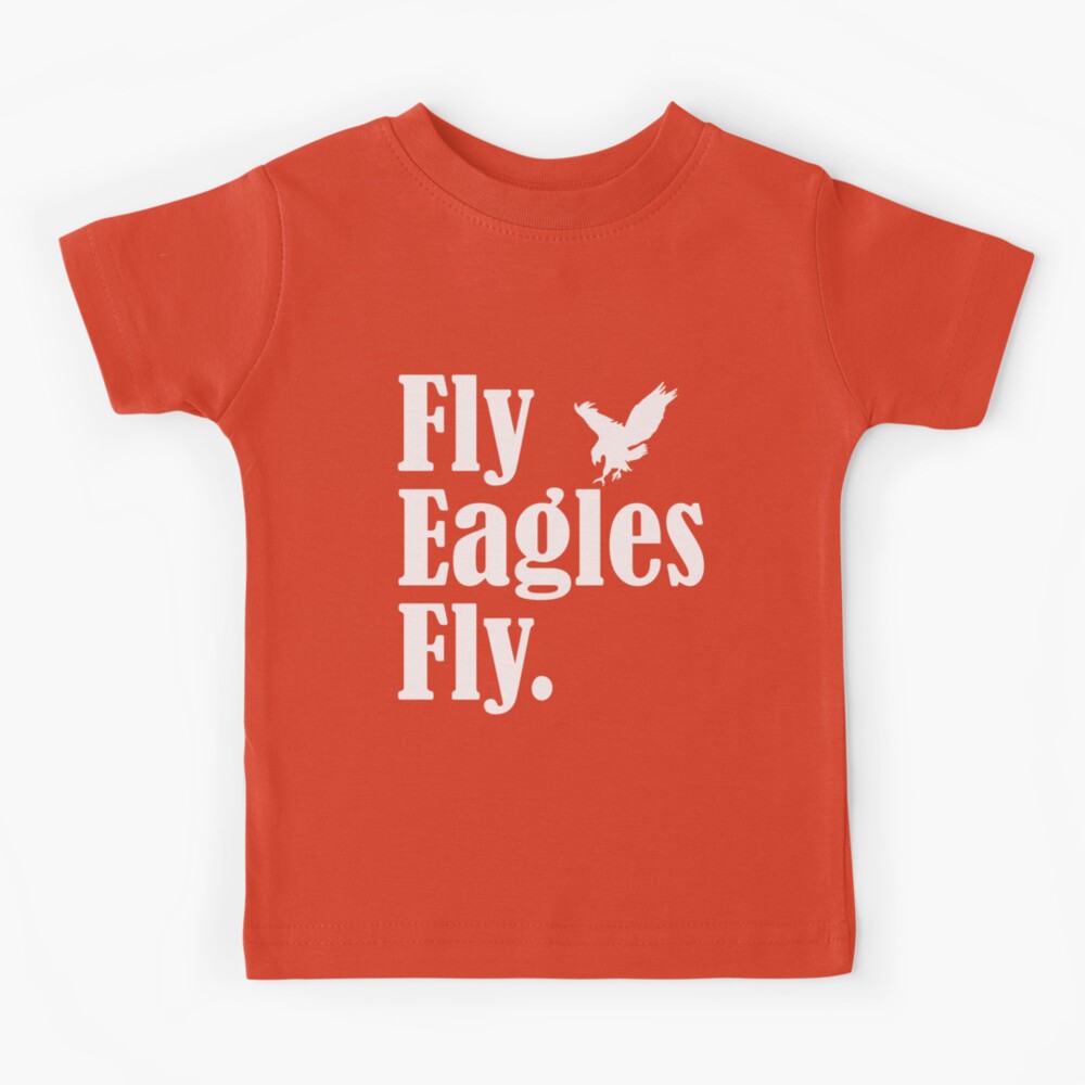 Fly Eagles Fly Philadelphia Eagles' Kids T-Shirt by DesignMacy