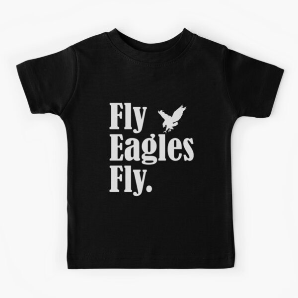 Fly Eagles Fly Philadelphia Eagles Kids T-Shirt by DesignMacy