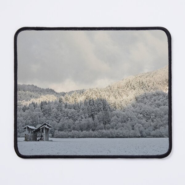 Item preview, Snowy Winter Landscape Near Brode, Slovenia designed and sold by jojobob.