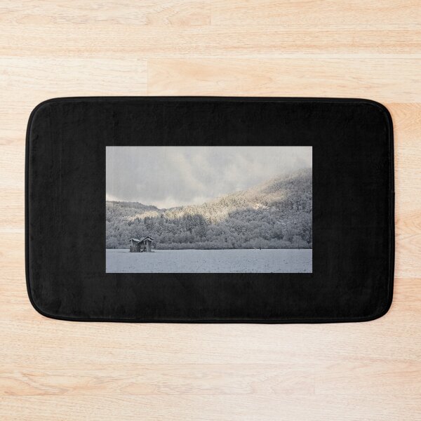 Item preview, Snowy Winter Landscape Near Brode, Slovenia designed and sold by jojobob.