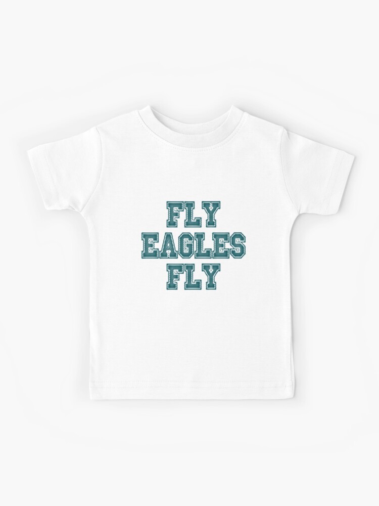 Fly Eagles Fly Philadelphia Eagles Kids T-Shirt by DesignMacy