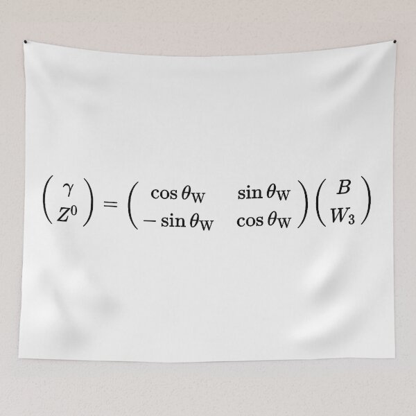 Item preview, Photon and Z boson mixing, Higgs mechanism and standard model designed and sold by NoetherSym.