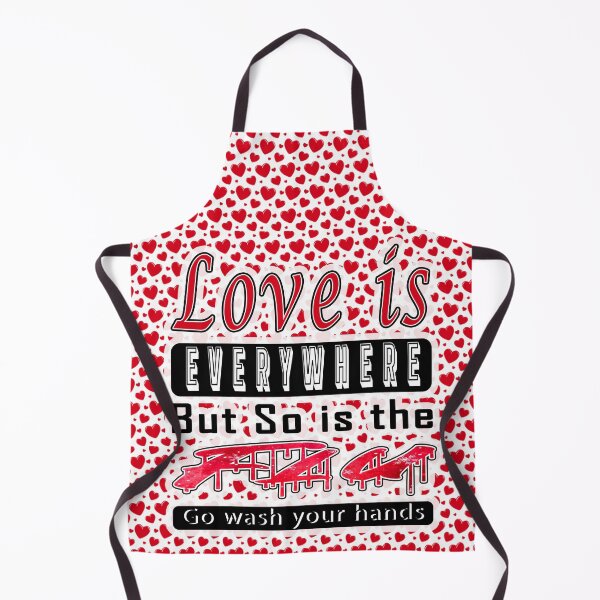 Item preview, Apron | Best Selling "unique valentines day art designs" Aprons | Celebrate Valentines Day 2023 designed and sold by ZaqGum.