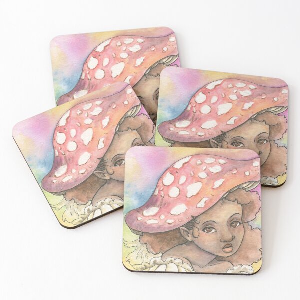 Item preview, Colorful Mushroom designed and sold by Hannah Vale.