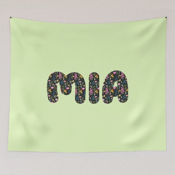 Item preview, Mia name, Mia go green! designed and sold by Danylo Mikhnievych.