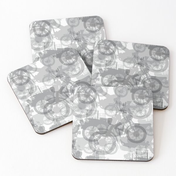 Item preview, Postie Bike Camo (Polar) designed and sold by Michael Comfort.
