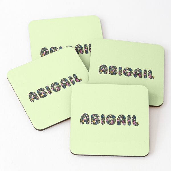 Item preview, Abigail name, Abigail go green! designed and sold by Danylo Mikhnievych.