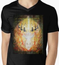 Dissolving Men's V-Neck T-Shirt