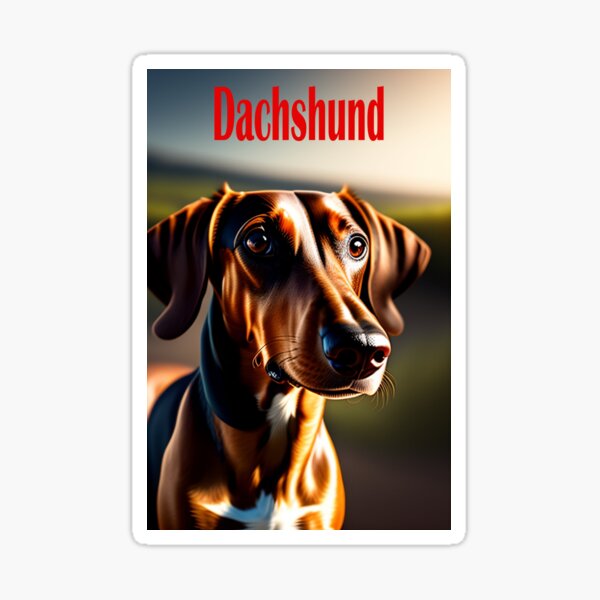 Dachshund Sticker