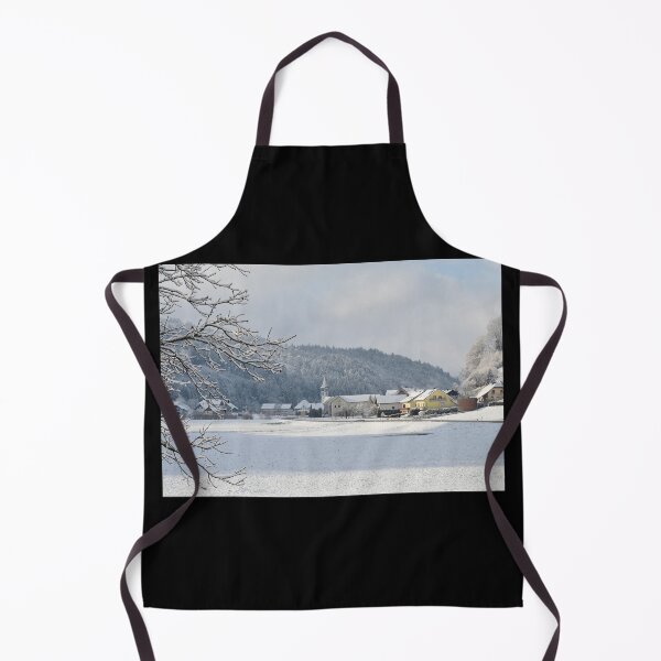 Item preview, Snowy Winter Landscape Near Poljane Nad Skofjo Loko, Slovenia designed and sold by jojobob.