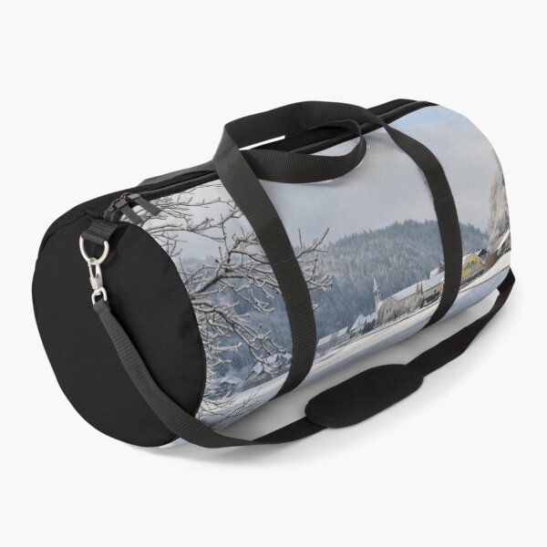 Item preview, Snowy Winter Landscape Near Poljane Nad Skofjo Loko, Slovenia designed and sold by jojobob.