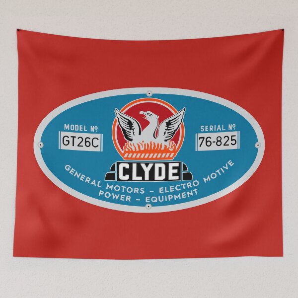 Item preview, Clyde Engineering Builders Plate designed and sold by Enzwell.