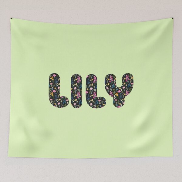 Item preview, Lily name, Lily go green! designed and sold by Danylo Mikhnievych.