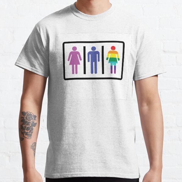 Lady boy Sign T-shirt classique