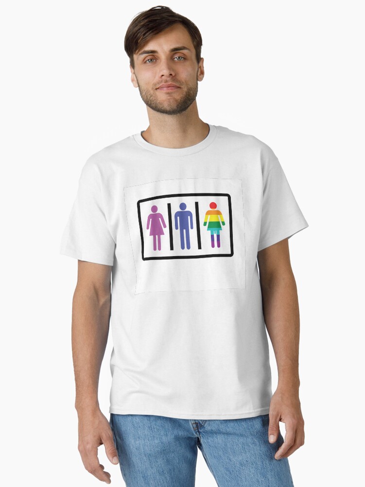 Thumbnail 1 of 7, Classic T-Shirt, Lady boy Sign designed and sold by oldtee.