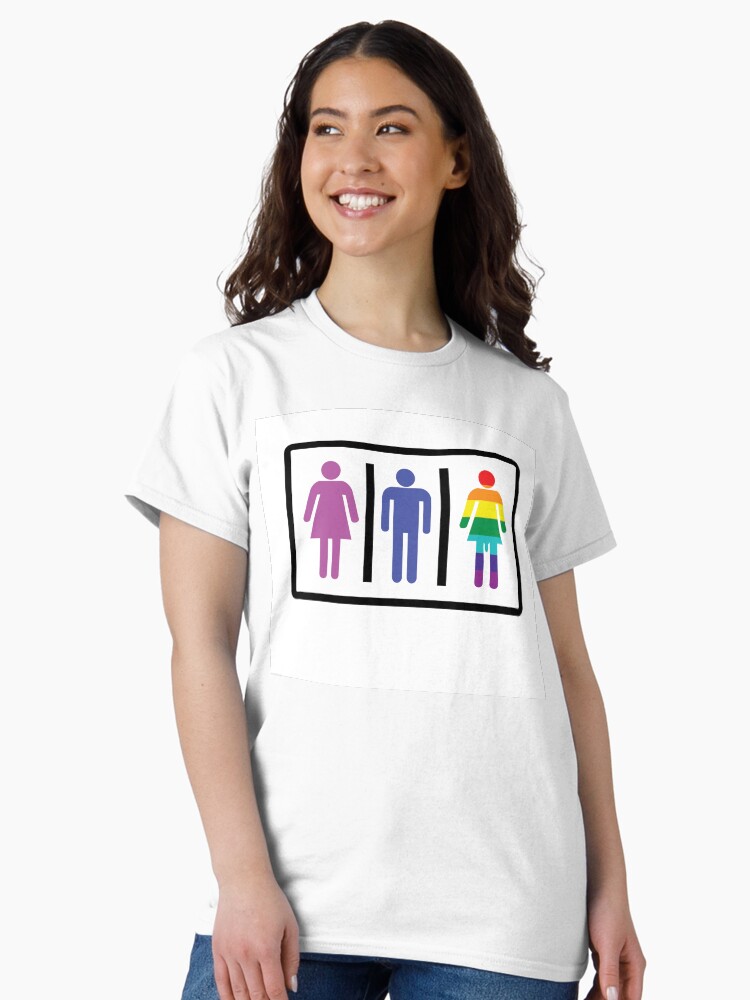 Thumbnail 2 of 7, Classic T-Shirt, Lady boy Sign designed and sold by oldtee.