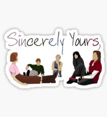 Mit freundlichen Grüßen, der Frühstücksclub Sticker