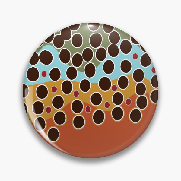 Item preview, Brown Trout Skin designed and sold by BikeVoucherJr.