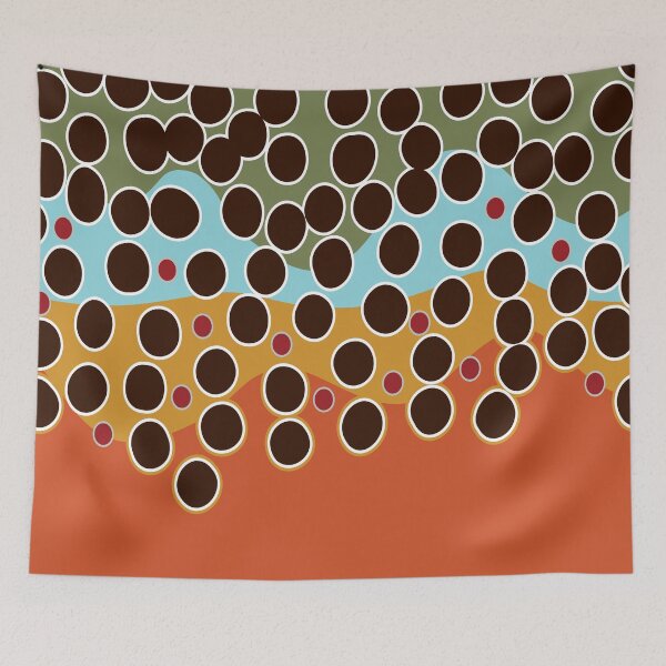 Item preview, Brown Trout Skin designed and sold by BikeVoucherJr.