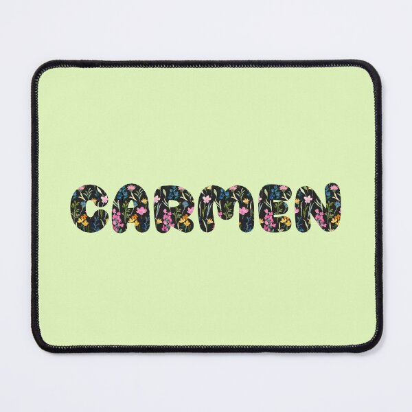 Item preview, Carmen name, Carmen go green! designed and sold by Danylo Mikhnievych.