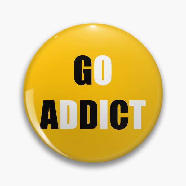 Item preview, GO ADDICT (The Game of Go) designed and sold by DMcK Designs.