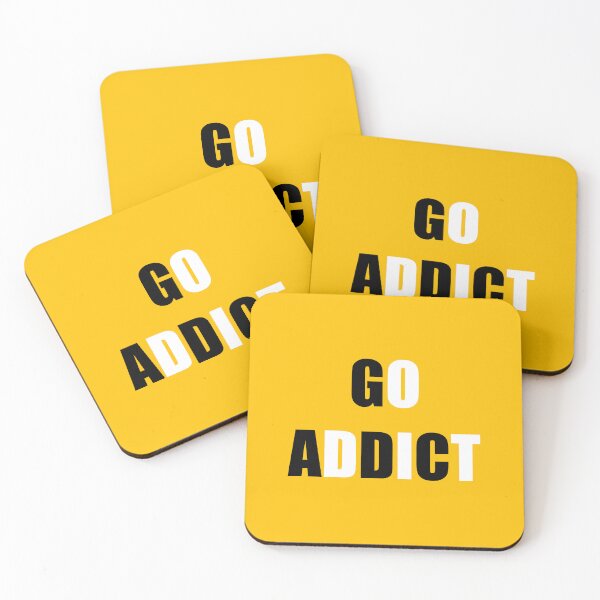 Item preview, GO ADDICT (The Game of Go) designed and sold by DMcK Designs.