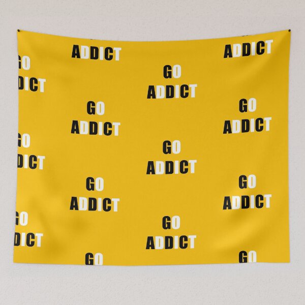 Item preview, GO ADDICT (The Game of Go) designed and sold by DMcK Designs.
