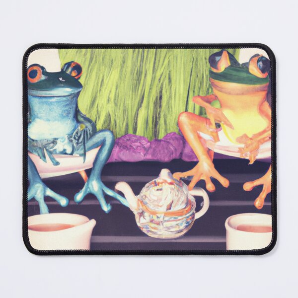 Item preview, Two Frogs Having Coffee designed and sold by sarahaviv.