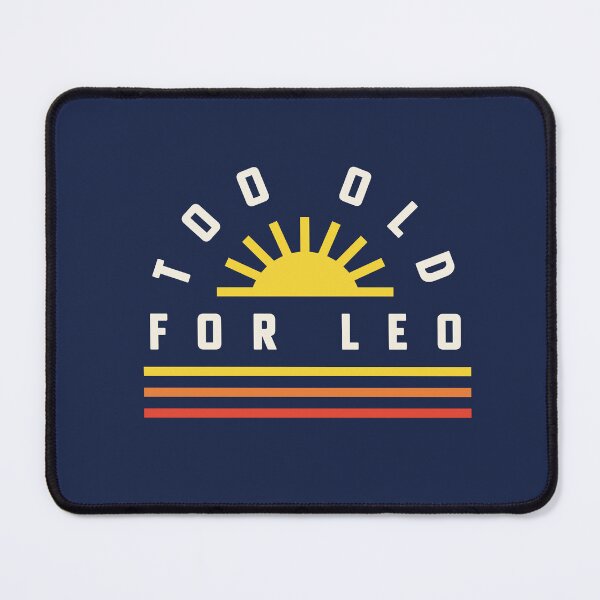 Item preview, Too Old For Leo 25th Birthday Gift Retro Sunset designed and sold by yelly123.