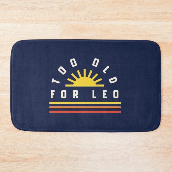 Item preview, Too Old For Leo 25th Birthday Gift Retro Sunset designed and sold by yelly123.