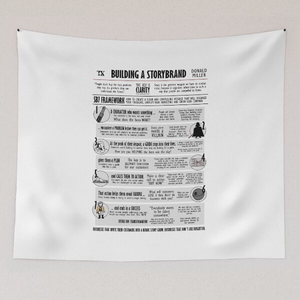 Item preview, Building a Storybrand (Donald Miller) designed and sold by TKsuited.