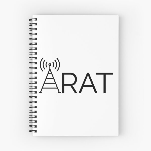 Item preview, ARAT black logo designed and sold by VE2ATU.