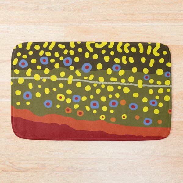 Item preview, Brook Trout Skin designed and sold by BikeVoucherJr.
