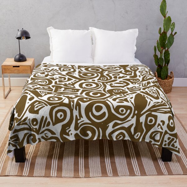 Item preview, Elgin, Abstract / Geometric design. In Coco, And White. designed and sold by I-Desire.