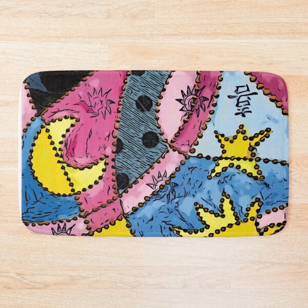 Item preview, night with moon and stars designed and sold by piesdesignart.