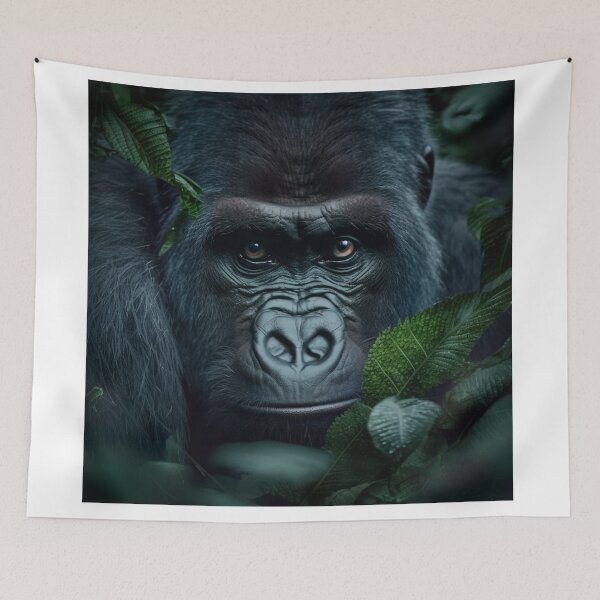 Item preview, Mountain Gorilla Wild Gorilla Eyes designed and sold by Brockinator.