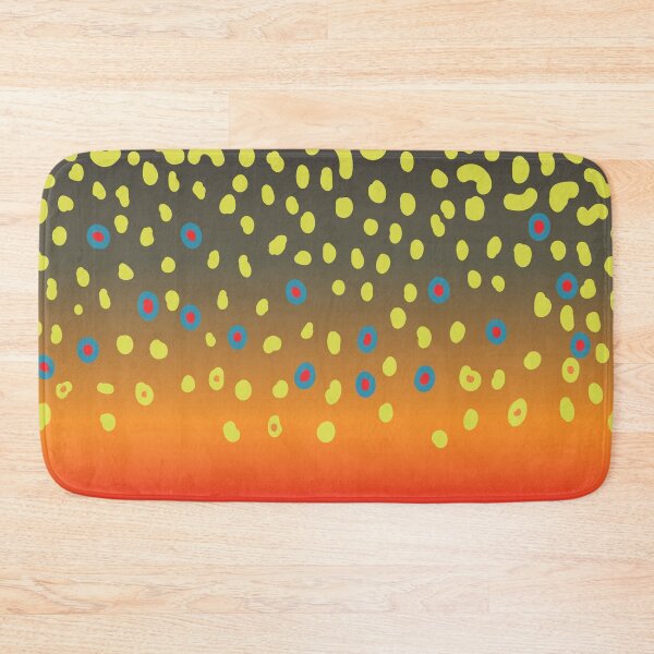 Item preview, Brook Trout Skin designed and sold by BikeVoucherJr.
