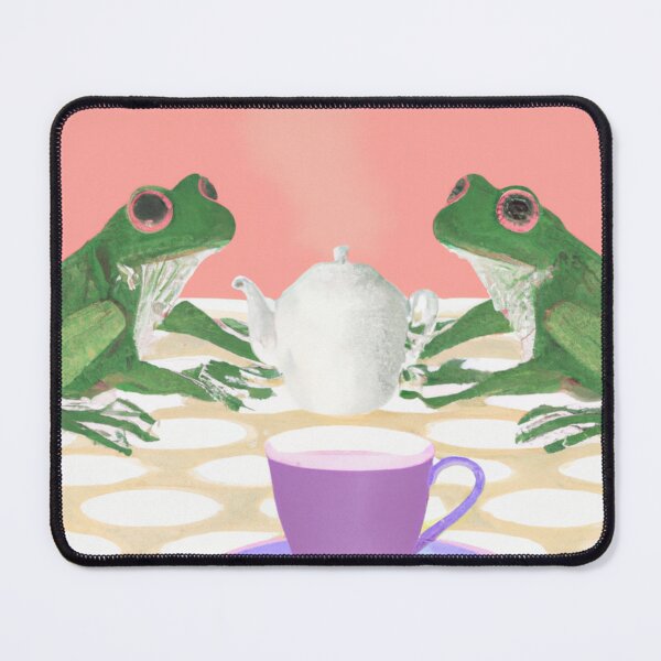 Item preview, Froggie Friends Having Coffee designed and sold by sarahaviv.