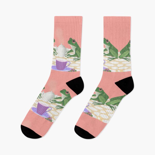 Item preview, Froggie Friends Having Coffee designed and sold by sarahaviv.