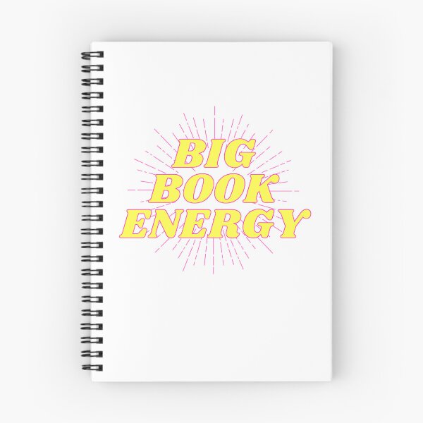 Item preview, Big Book Energy - Bookish Merch designed and sold by Courtnie Pollard.