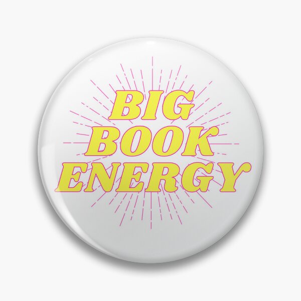 Item preview, Big Book Energy - Bookish Merch designed and sold by Courtnie Pollard.