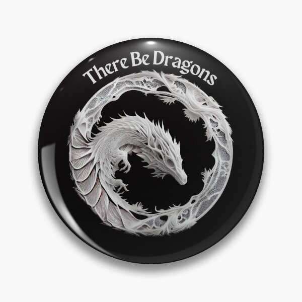 Item preview, There Be Dragons (design01) designed and sold by SteampunkMoai.