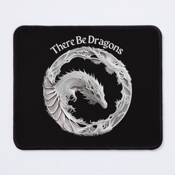 Item preview, There Be Dragons (design01) designed and sold by SteampunkMoai.
