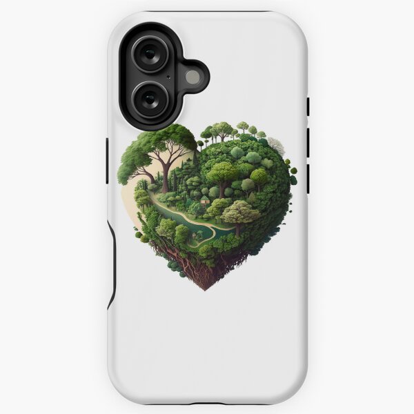 Vista previa del artículo con la obra «corazón del bosque», diseñado y vendido por renanvsolon.